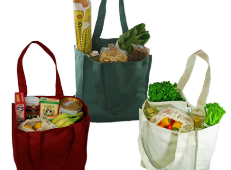 Green Tips:  Bring Your Own Shopping Bags