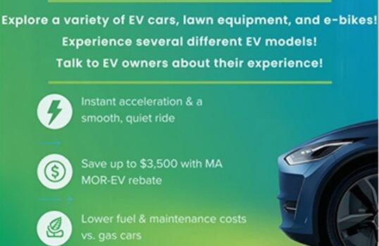 Event Reminder: EVs, Electric Lawn Equipment and E-Bike Showcase in Needham Event Reminder: EVs, Electric Lawn Equipment and E-Bike Showcase in Needham